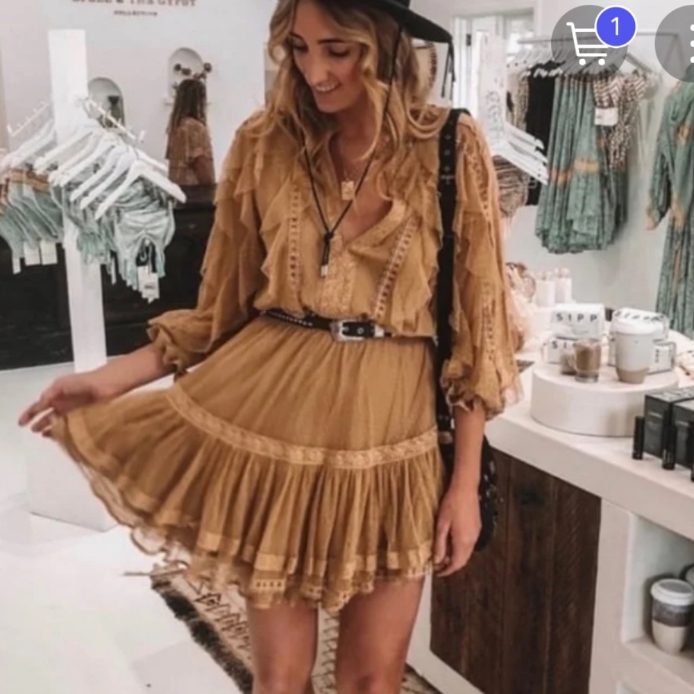 NWT Spell Grace Tulle Mini Dress Size XS